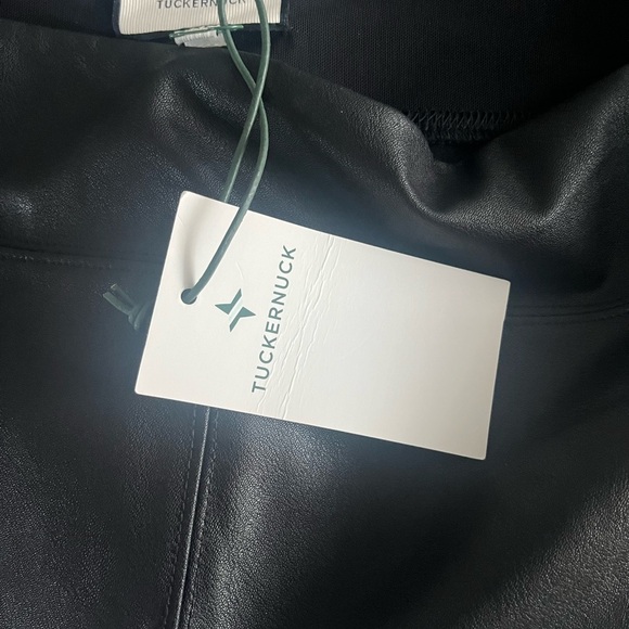 Tuckernuck black leather leggings NWT - Picture 10 of 13